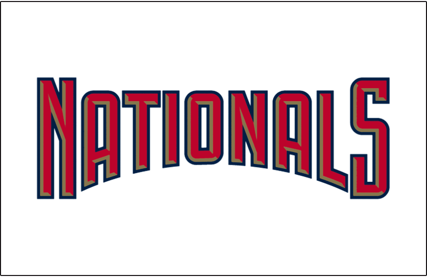 Washington Nationals 2005-2010 Jersey Logo fabric transfer